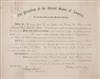 (MILITARY--SPANISH AMERICAN WAR.) McKINLEY, WILLIAM. Four partially printed promotions, accomplished by hand for Samuel Louis Franklin